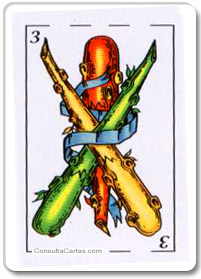 Tres de Bastos